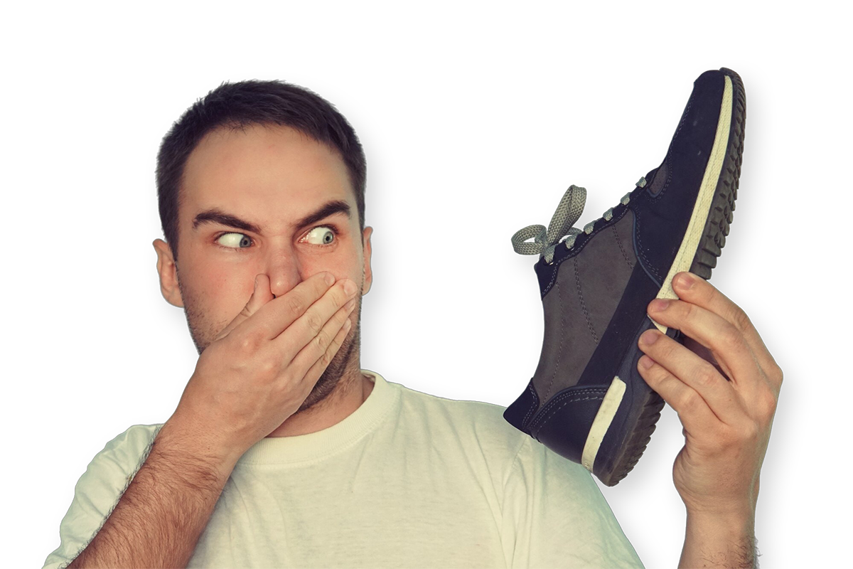 Stinkende schoen — stinkvoeten en voetgeur aanpakken