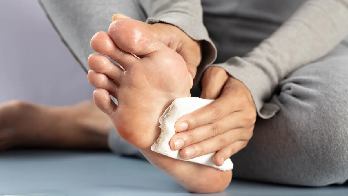 PediSpray® anti-transpirant op de voeten tegen overmatig zweten