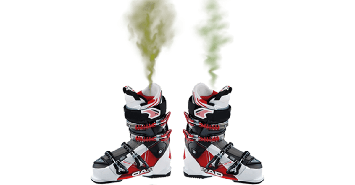 Stinkende skischoenen