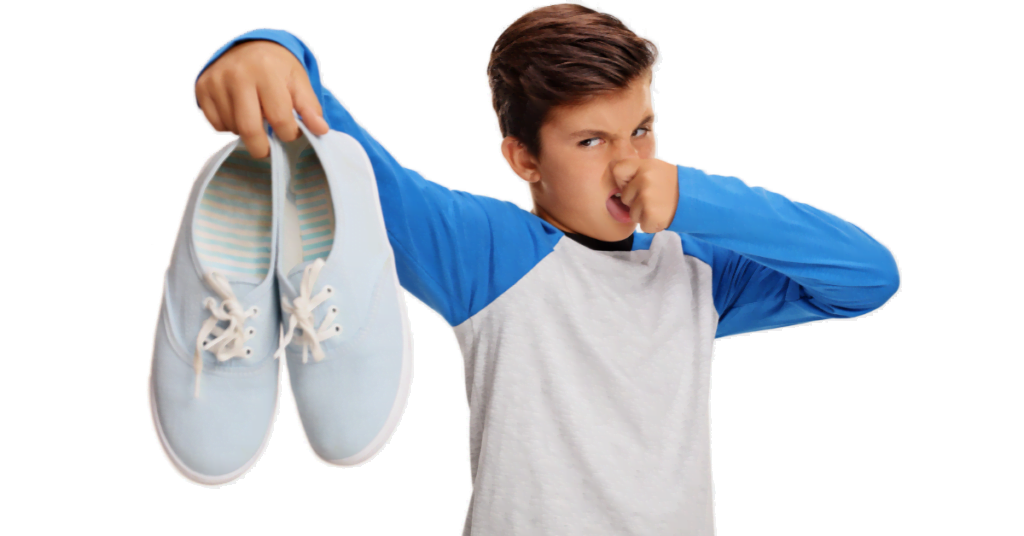 Stinkende Schuhe
